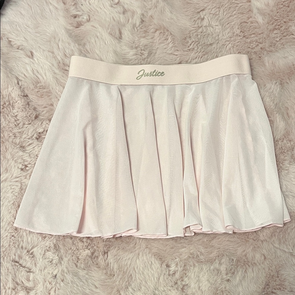 Justice Girls Lightweight Soft Pink Ballet Dance Skirt